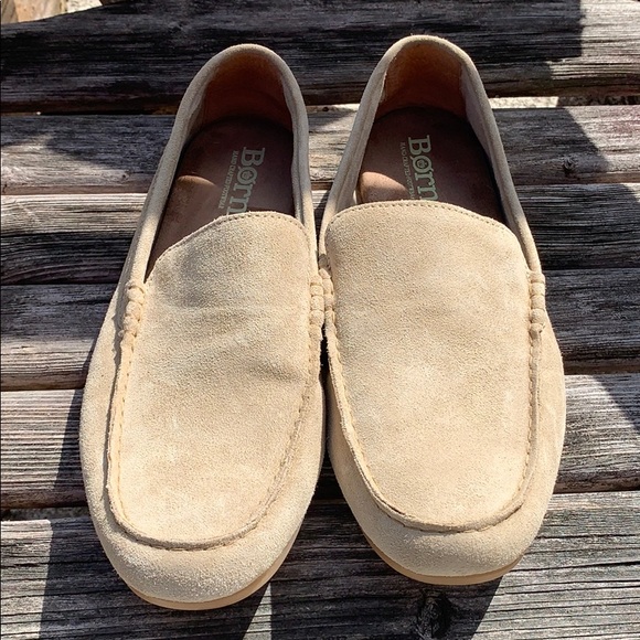 Born Other - Men’s shoes driving moccasins suede size 11 l